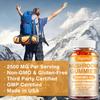 Mushroom Gummies Containing a Mixture of Hericium Erinaceus, Cordyceps Sinensis, and Ganoderma Lucidum To Boost Energy; Vegan.