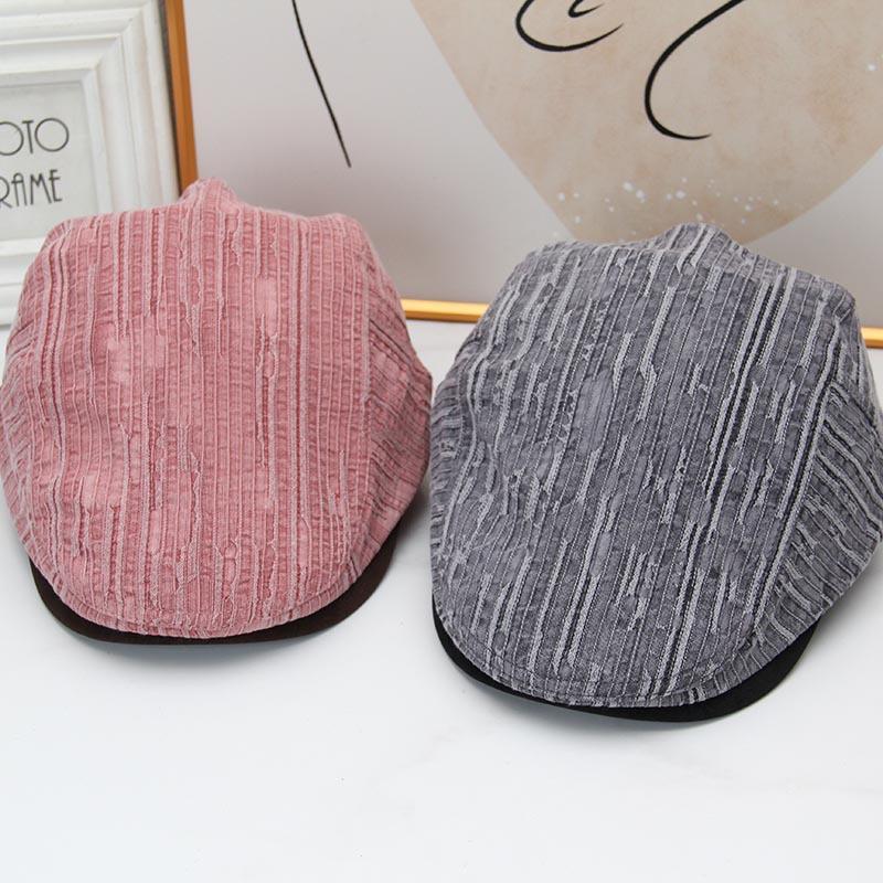 Forward hat women's autumn and winter fashion versatile face little spice girl fashionable British retro casual beret autumn tide