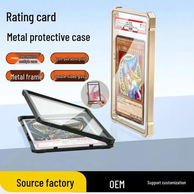 PSA Graded Card Protector for Pokemon Game & Star Cards - Metal Protective Case