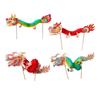 Chinese New Year Dragon Garland DIY Kids Toy Handmade Hanging Decoration for Wedding Lunar New Year Shops Home Spring Festival