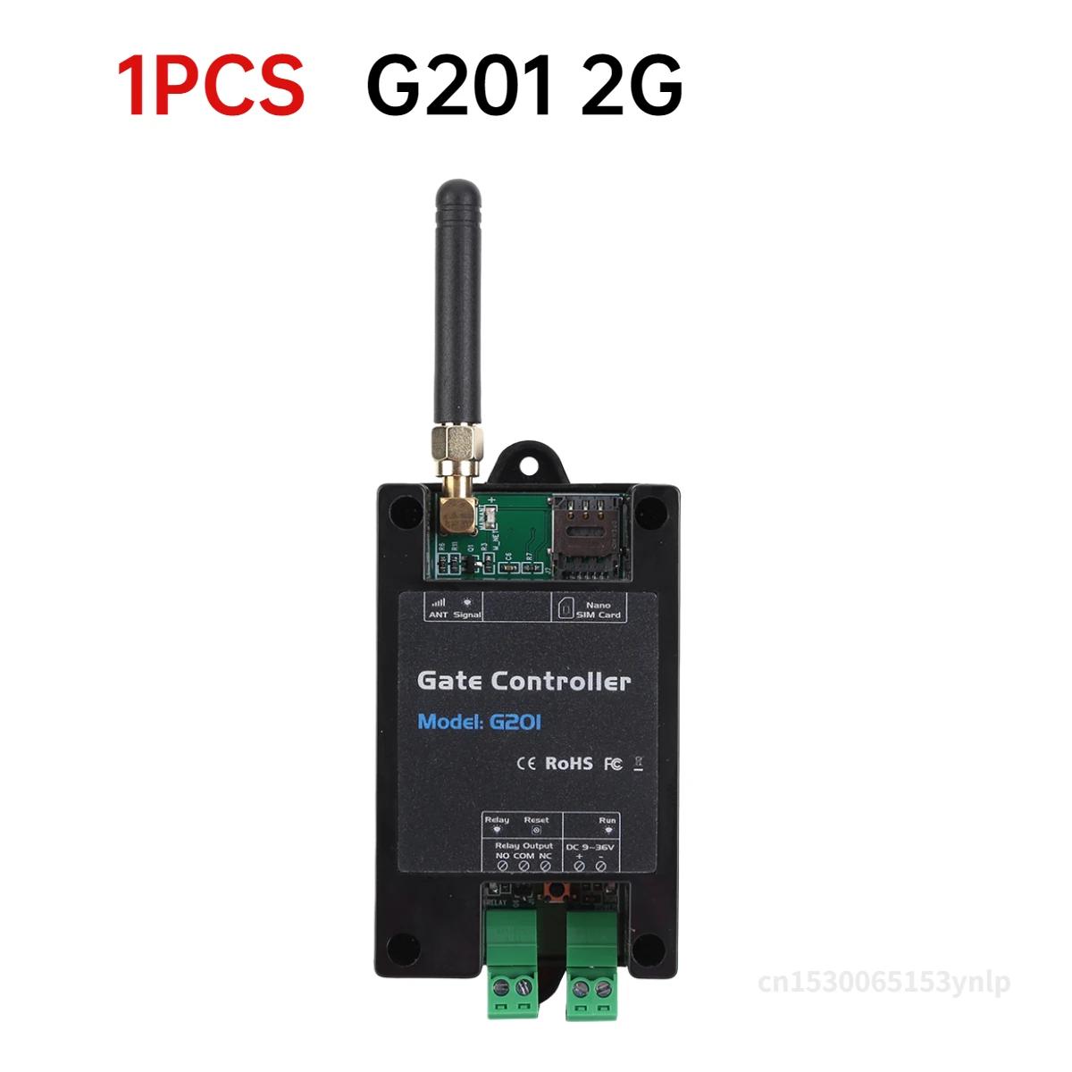 1-3 шт. G202/G201 GSM Открыватель ворот/двери 200 пользователей 4G/2G Беспроводное дистанционное управление Доступ к двери GSM Открыватель ворот Реле-переключатель Бесплатный звонок