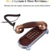 Retro Telephone Fashion Vintage Antique Corded Telephones Land Line for Home Office Hotel, etc