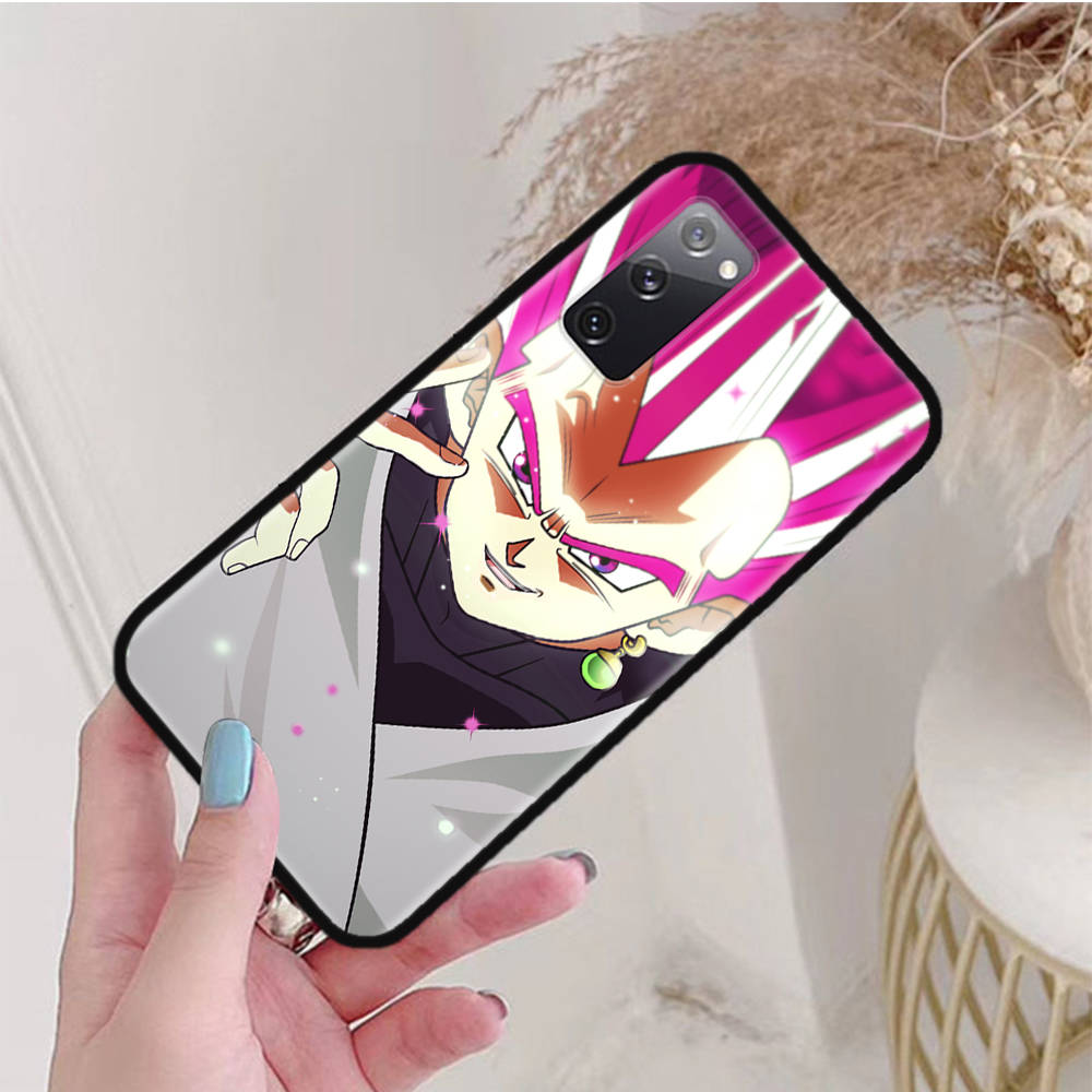 Black Case for Xiaomi Poco X6 X4 M5 M6 F5 F6 C65 C55 C50 C51 C40 Pro Redmi 14C A3X 13C 12C 11T 10A 9C Note 7 6 8A Plus W-86 Dragon Ball Super