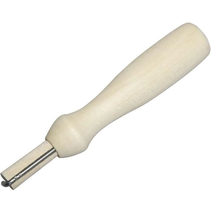 Practical Wooden Felting Needle Holder - Including 1 Medium Needle. Ref 41237