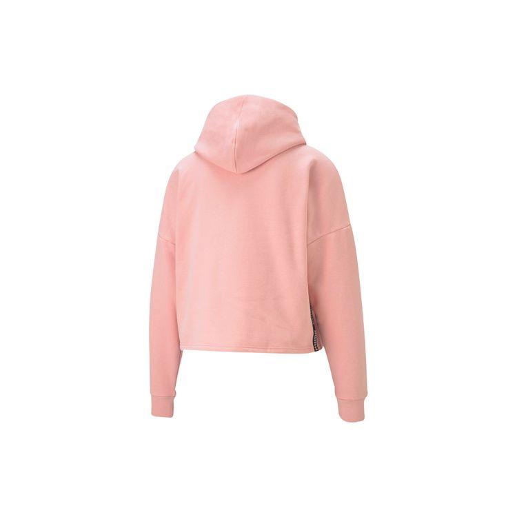 Puma Metallic Nights флисовая подкладка с капюшоном свитер короткий повседневный — фото 2