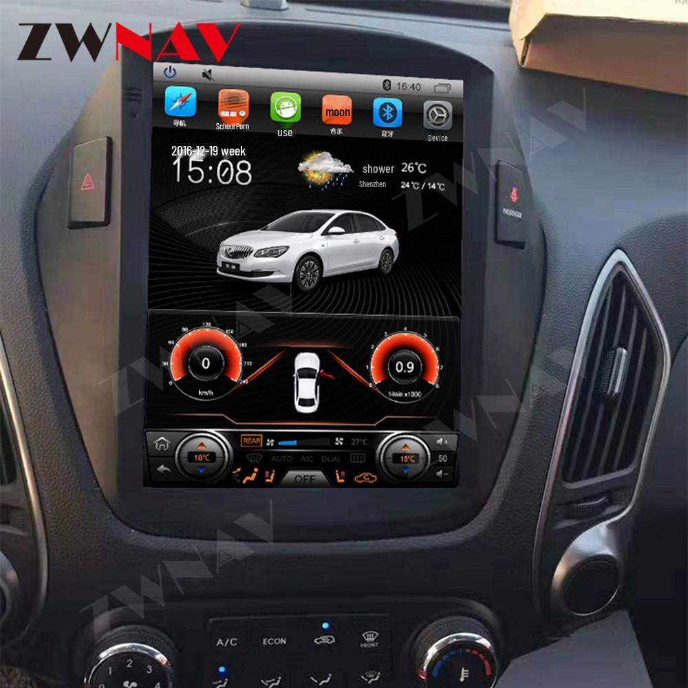 

10,4-дюймовый 32 ГБ 4G GPS-навигация для Android 10 Hyundai ix35 Android 10 2G+32G