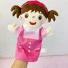 Family Hand Puppet Cute Grandparents Parents Son Daughter Cartoon Doll Plush Gloves Parent-child Interaction Role-Play Toy Imaginative Pretend Play