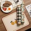 Washable Leather Placemats Wipe-Clean PVC Table Mats for Kitchen, Dining Room & Outdoor Use