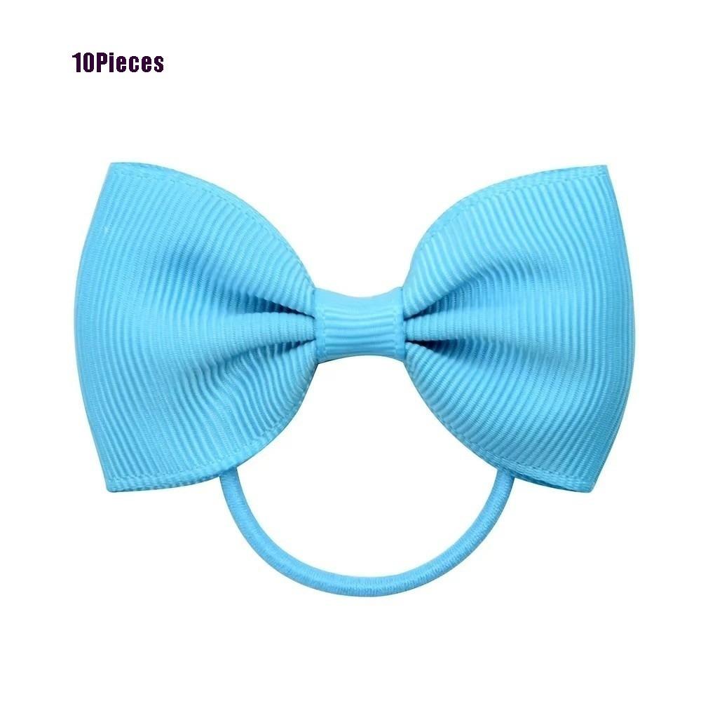 

2 Inch Bow Hair Ribbon Rubber Band Styling Decoration Hair Bands High Elasticity Elastic Hair Rubber Bands Hair Accessories