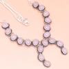 Necklace Rose Quartz Gemstone Handmade Ethnic Jewelry 18-20''