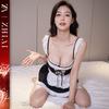 Sexy Lingerie Sexy Maid with Small Breasts and Large Size Cosplay Pure Lust Seduction Uniform Bed Speed Suit