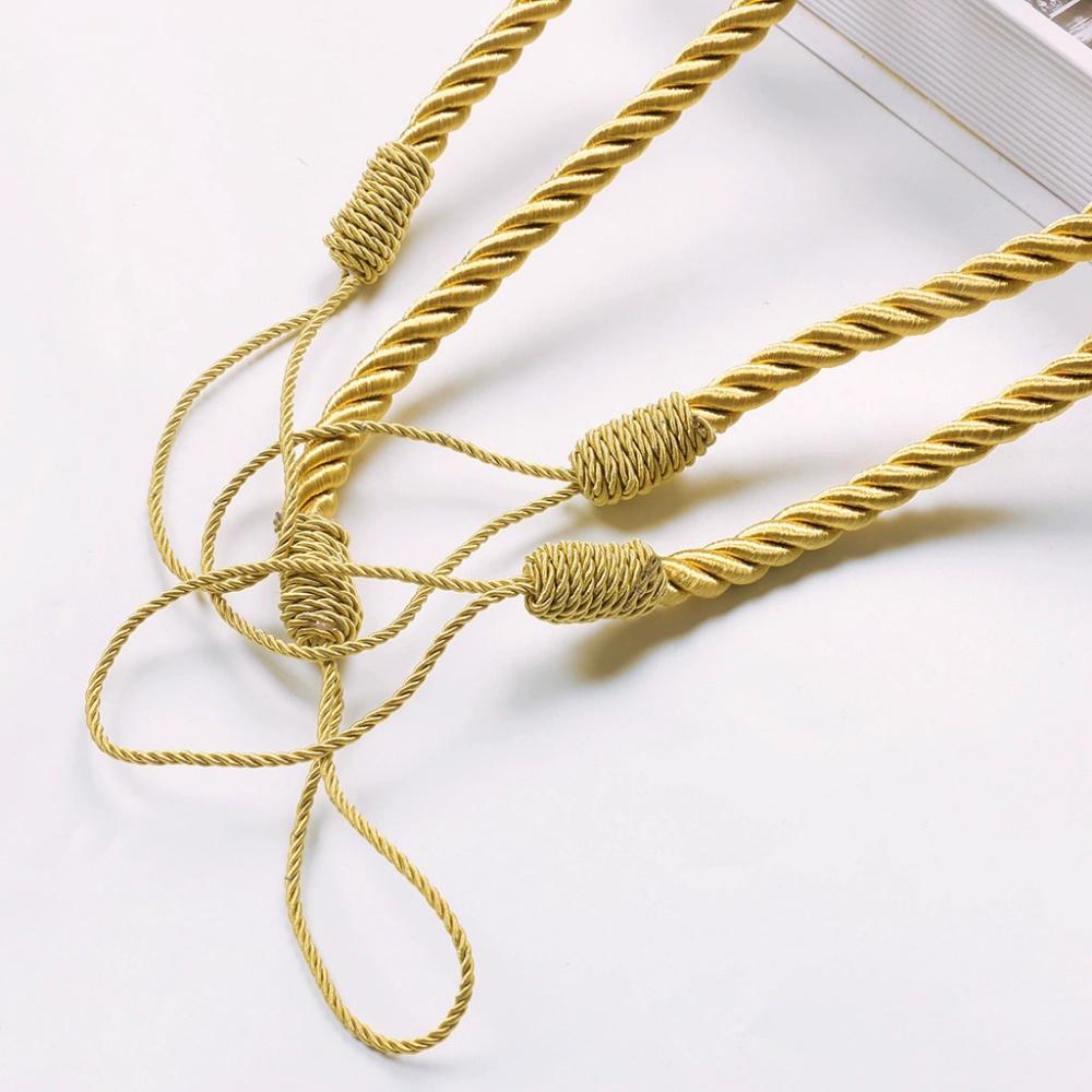 2 Stück Vorhang Raffhalter Seile Raffhalter Handgefertigte Vorhang Halter Clips Heimzubehör Dekorativ