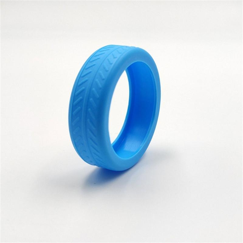 10pcs Silicone Wheel Cover for Luggage Absorb Shocks and Protect Your Suitcase Fashionable Wheel Accessory