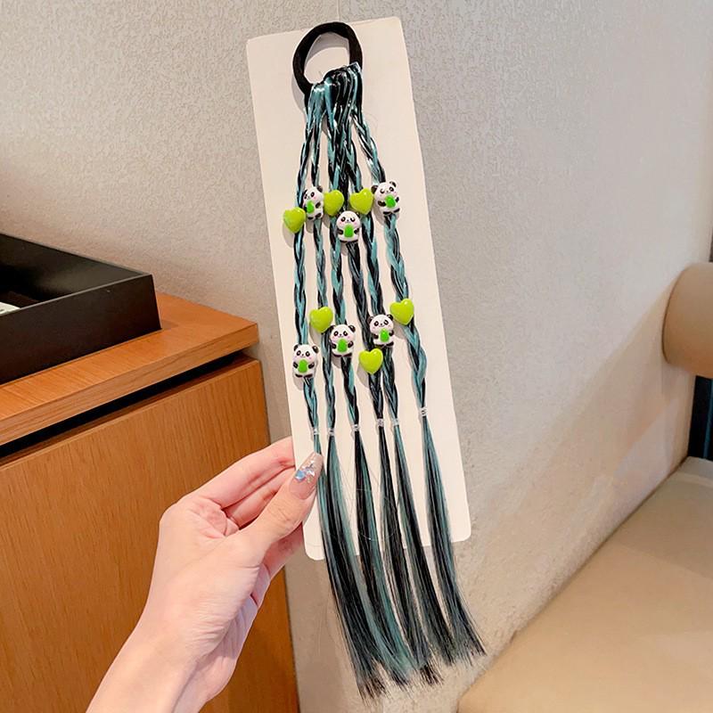 Sweet Cool Boxer Braids Wig for Kids - Ponytail Heart Braids Hair Ties & Accessories