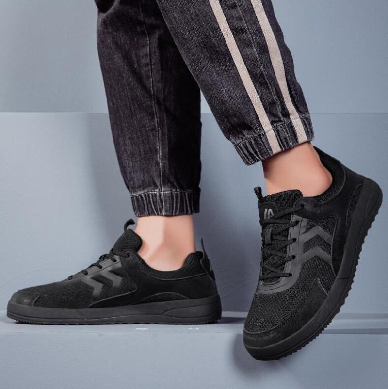 Weite Barfußschuhe für Herren Outdoor Trailrunning Minimalistische Wanderschuhe Leicht und Atmungsaktiv