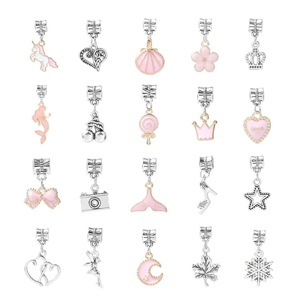 Κιτ Κατασκευής Κοσμημάτων με Χάντρες DIY Πλούσια Αξεσουάρ Εξαιρετική Διακόσμηση Βραχιολιού DIY για Παιδιά Κορίτσια Αγόρια Ροζ