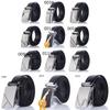 Belt 1pcs Men Imitation Leather Black Steel With