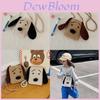 Adorable Cute Dog Plush Crossbody Bag For Kids Stylish Fall Fashionable Purse