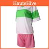 Spirited Away Chihiro Anime Cosplay Set In Comfortable Polyester For Teens