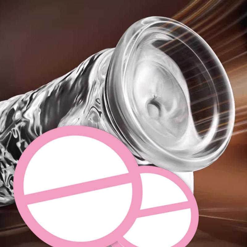 Realistic Black Wear Strap On Anal Plug G-Spot Masturbators Suction Cup Big Penis Butt Plug Long Dick Adult Sex Toy for Women18+