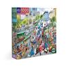 Puzzle - EEBOO - Paris Bookseller - 1000 Pieces - Recycled Cardboard - Vegetable Inks