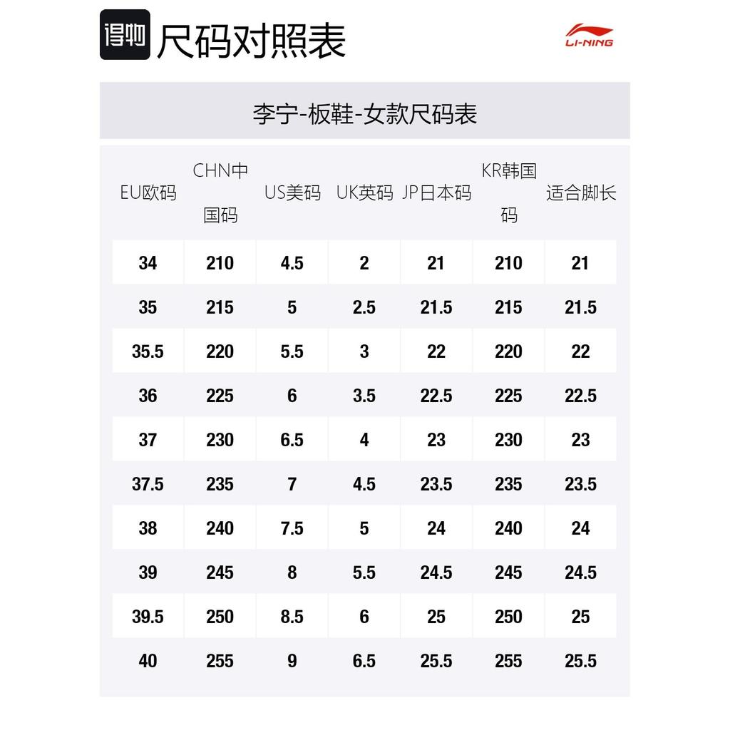 Li Ning Original Era Slip Resistant, Abrasion Resistant, Lightweight, Breathable Low top Skateboard Shoes Women's Ivory AGCU370-3