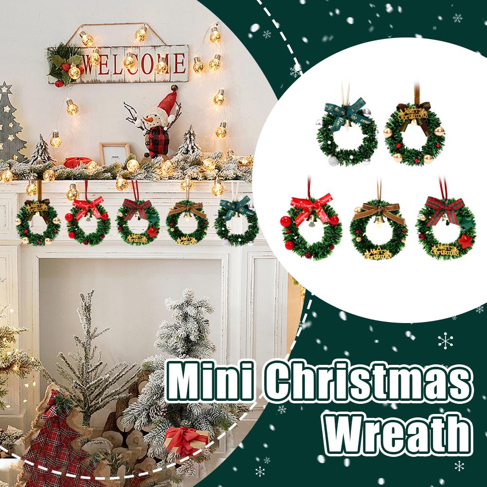 5Pcs Christmas Jingle Bells Christmas Tree Decorations Pendants New Year  Ornament Handmade Diy Iron Bells New Year Gifts