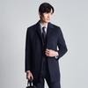 Baoxiniao Men's Business Casual Wool Blend Overcoat
