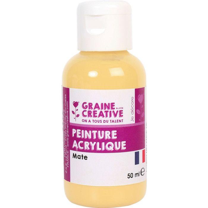ACRYLIC PAINT 50ML CREAM