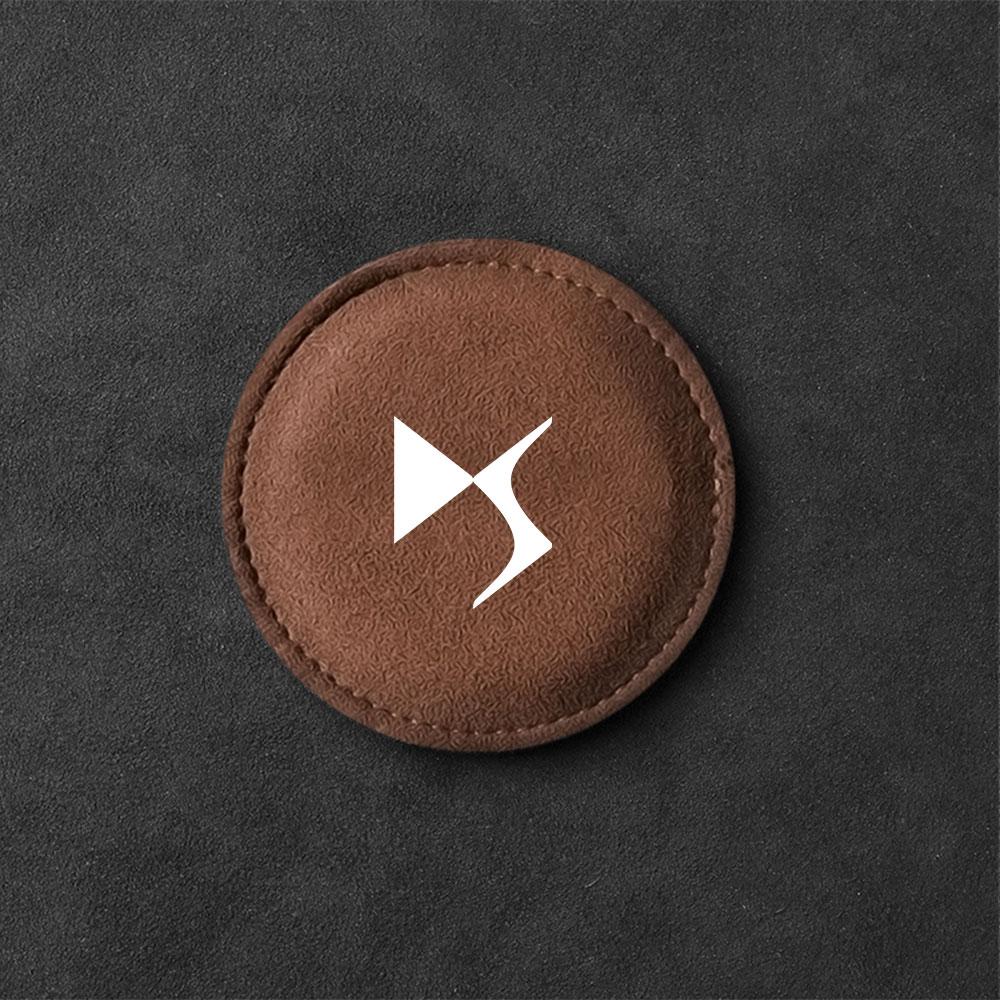 2PCS PU Leather Car Coaster Water Cup Drink Holder Mat Anti-Slip for Citroen C4 Picasso Xsara C5 Aircross Cactus Auto Valve Cap amb123
