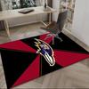 Ravens Teamgeist Teppich, Küchenteppiche, Yogamatte, Rutschfeste Matten, Teppich für Badezimmer, Wohnzimmer Schlafzimmer, Campingteppiche Weihnachtsgeschenk