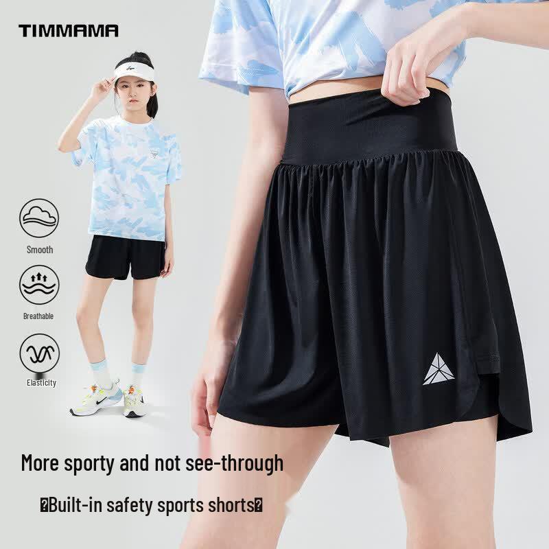 Moonkids Girls Quick-Dry Anti-Chafing Sports Shorts 130cm