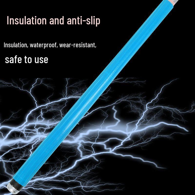 Sweat-Absorbing Ribbed Silicone Grip Cover for Fishing Rod Handles