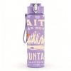 1PC Faith Mountain Vintage Script 750ml Color Plastic Water Bottle Leakproof Flip Straw Lid For Sports Office Home Use