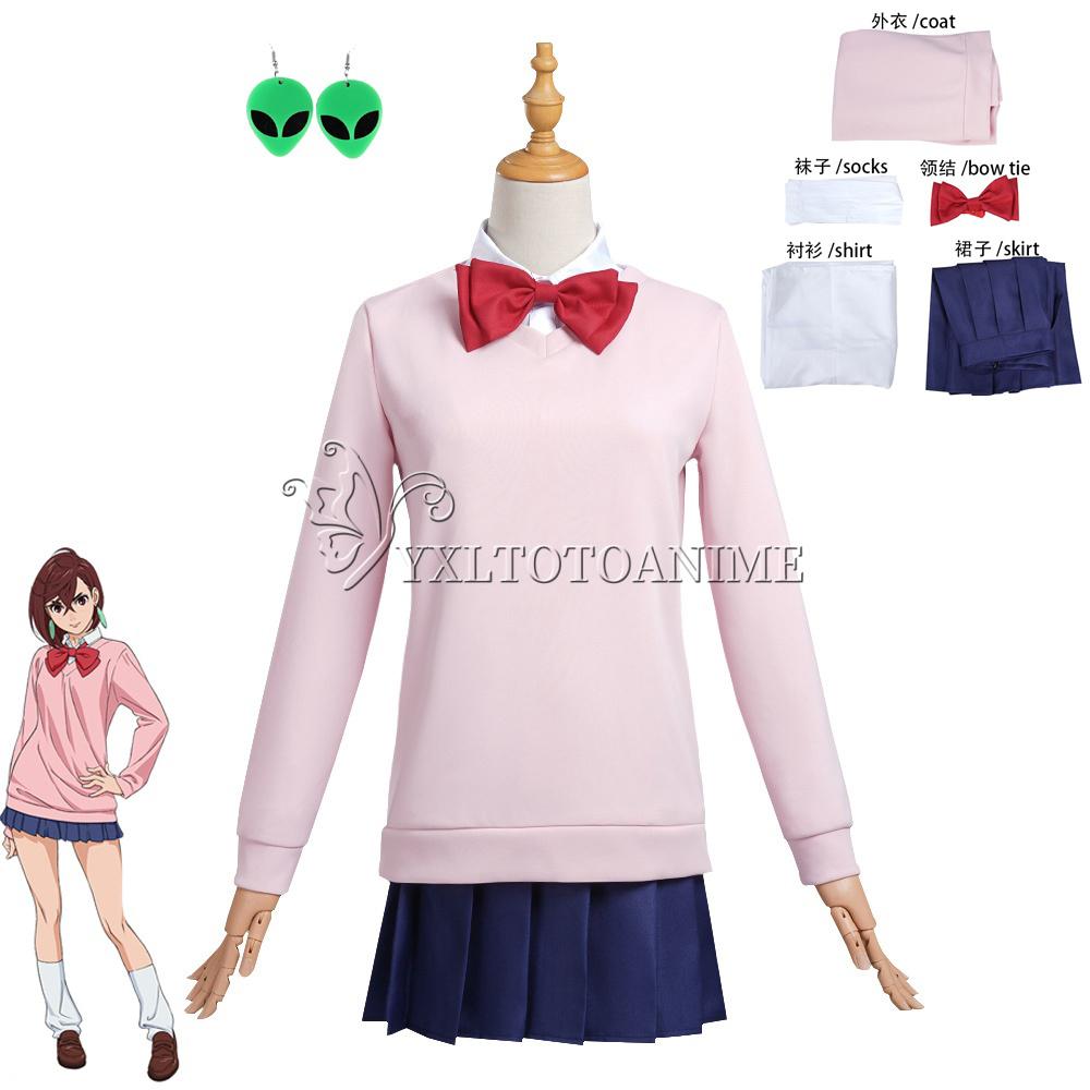Momo Ayase Cosplay Tērps Parūka Anime