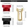 4/5mm Remote Control Battery  Banana Plugs with Heat Dissipation Copper Remote Control Car Battery