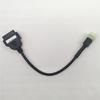 Diagnostic 6 Pin Obd2 Cable Harness For 2017+ Kawasaki Z900 Z900Rs Obdii Adapter