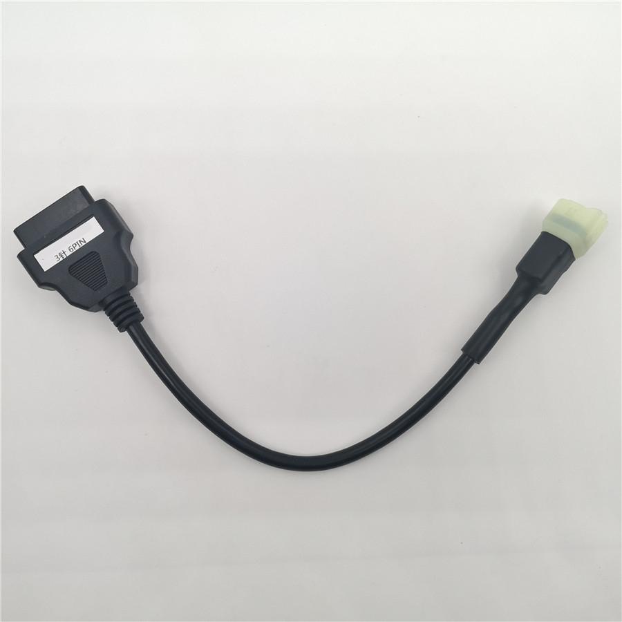 Diagnostic 6 Pin Obd2 Cable Harness For 2017+ Kawasaki Z900 Z900Rs Obdii Adapter