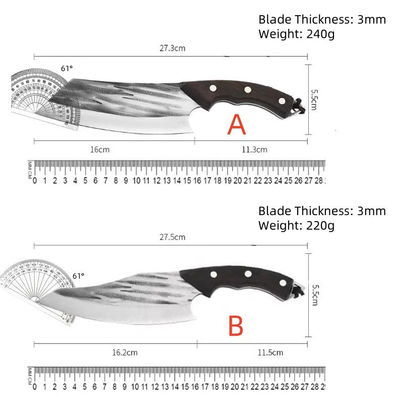 Boning Knife Forged Knife Cleaver for Meat Vegetables Chef Knife Kitchen Knives Accessories