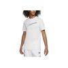 Nike Dri-FIT Logo Print Round Neck Short Sleeve T-Shirt Men Tops White CT6474-100