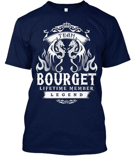 

Team Bourget Lifetime Member Legend Na T shirt Made in the USA Size S to 5XL 4XL