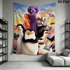 Brave Penguin Pattern Home Decor Tapestry, Wall Hanging, Decorative RV Wall Cloth.ZGT0914433