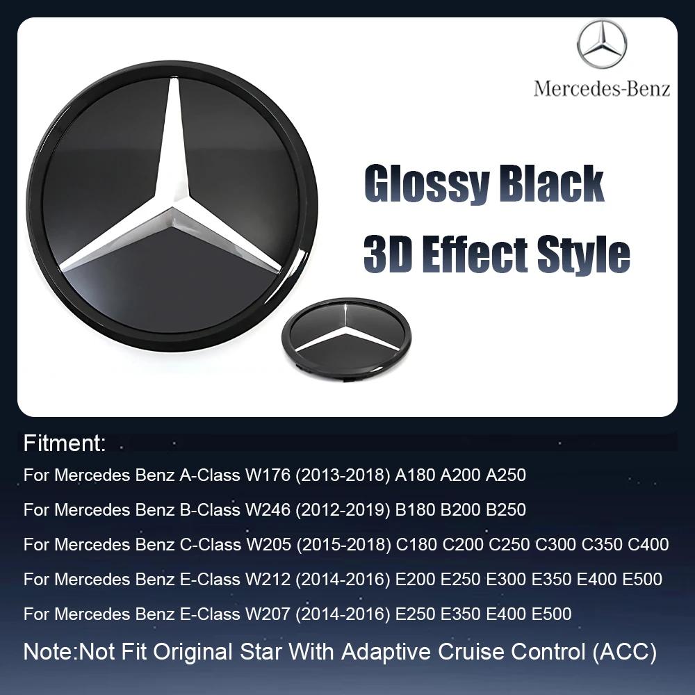 1 Stück Frontgrill Sternembleme für Mercedes Benz W176 W205A B C E S R SL ML GL GLA GLK-Klasse