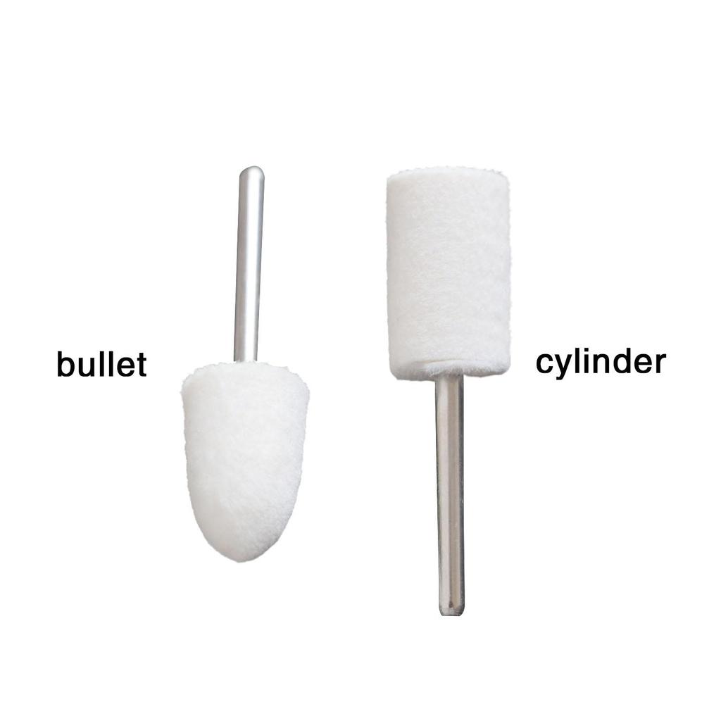 Compress Wool Polishing Wheels Wool Felt Grinding Bits Buffing Tips  for Dremel Rotary Tool