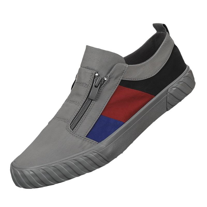 Men'S Board Shoes Breathable Men'S Shoes Trendy Men'S Sports And Leisure Color Matching Canvas Shoes