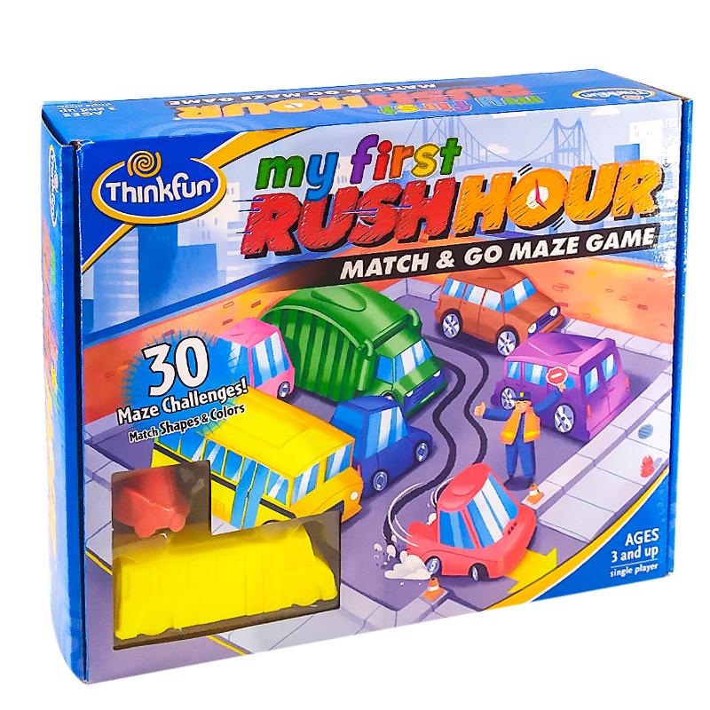 ThinkFun Rush Hour Junior Deluxe Edition: Beginner Spatial Thinking & Planning Toy