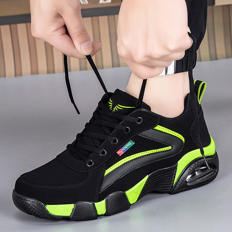 TUINANLE Spring Sneakers Men's Outdoor Breathable Walking Sneakers Soft Sole Men Driving Shoes