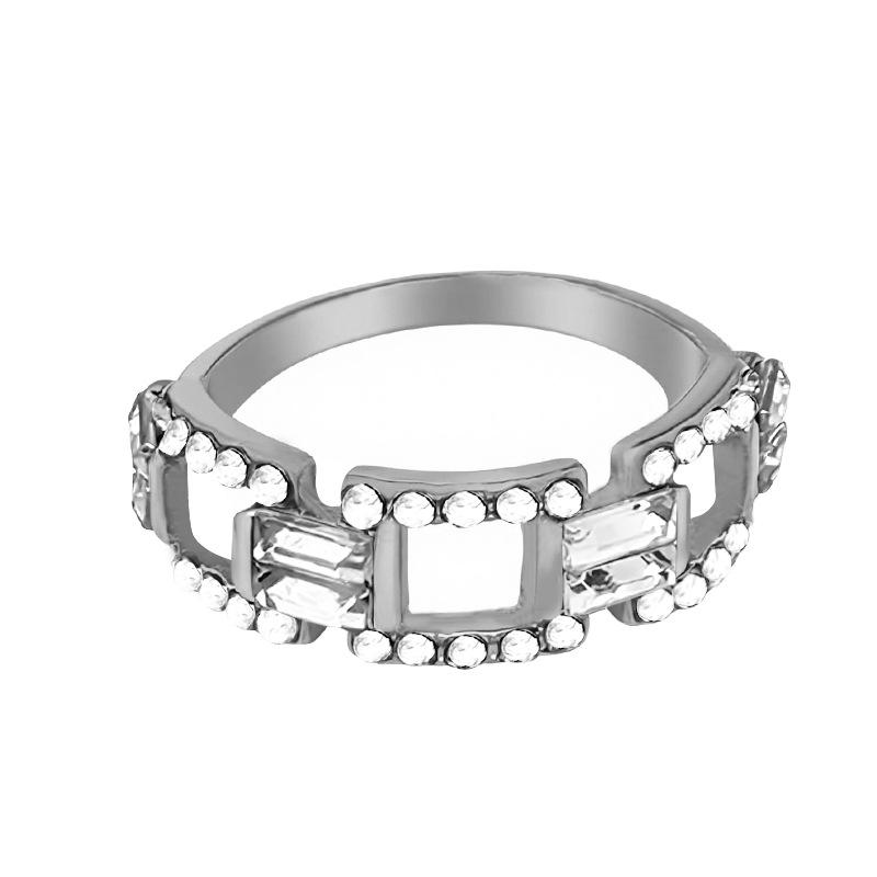 

Ring sweet and cool stacked open ring ins wind ring ring ring срібний