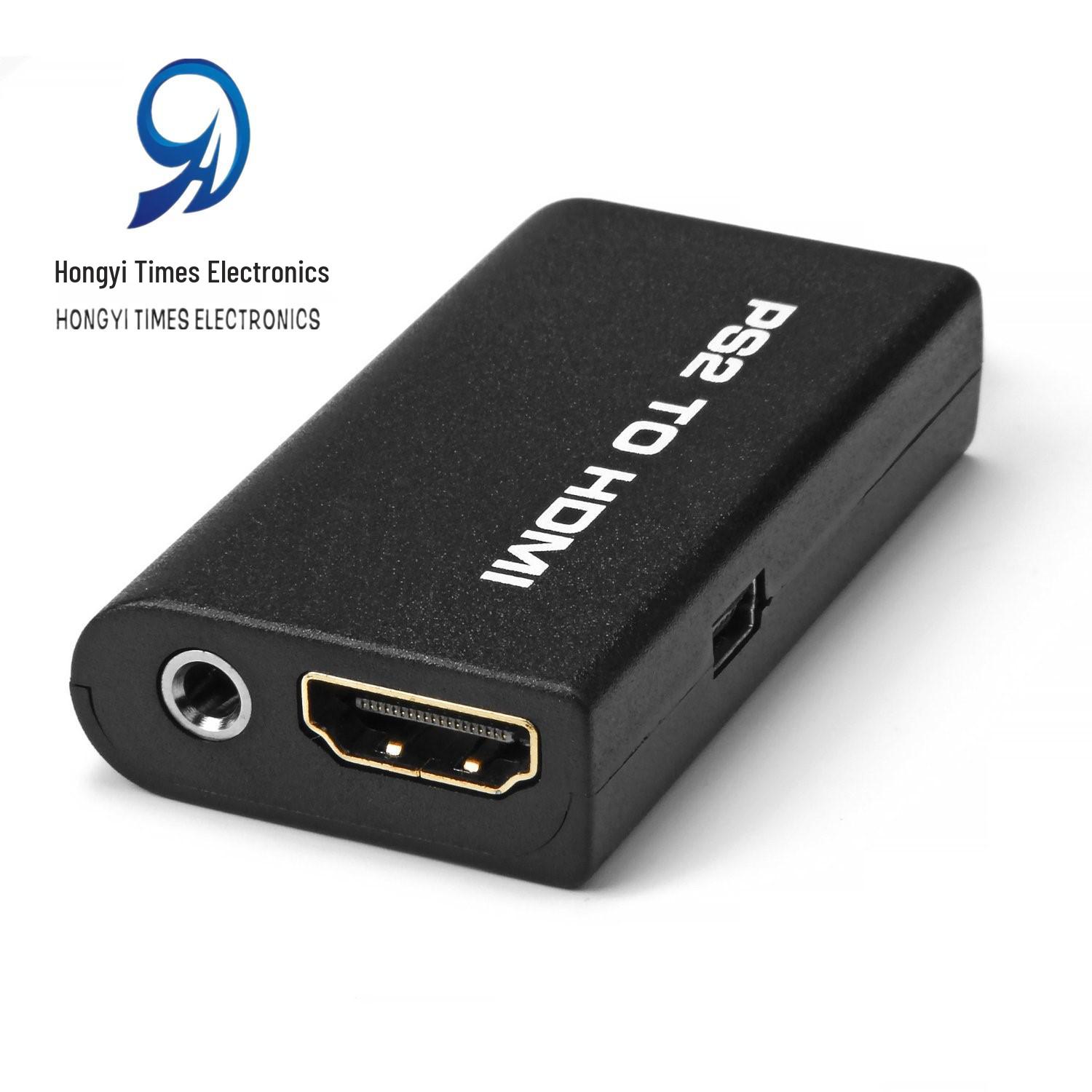 

Video Converter: PS2 to HDMI/Wii to HDMI Adapter чёрный