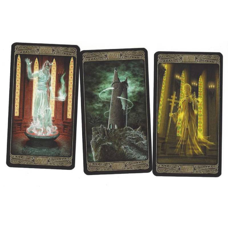 Carte Tarocchi Fantasma Edizione da Collezione Con Elegante Confezione Per lo Sviluppo Emotivo e Intellettuale